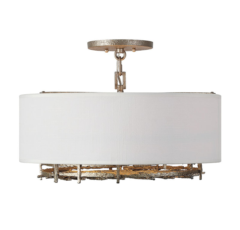 Savoy House 6-1067-4-10 Four Light Convertible Semi-Flush or Pendant, Campagne Luxe (3)