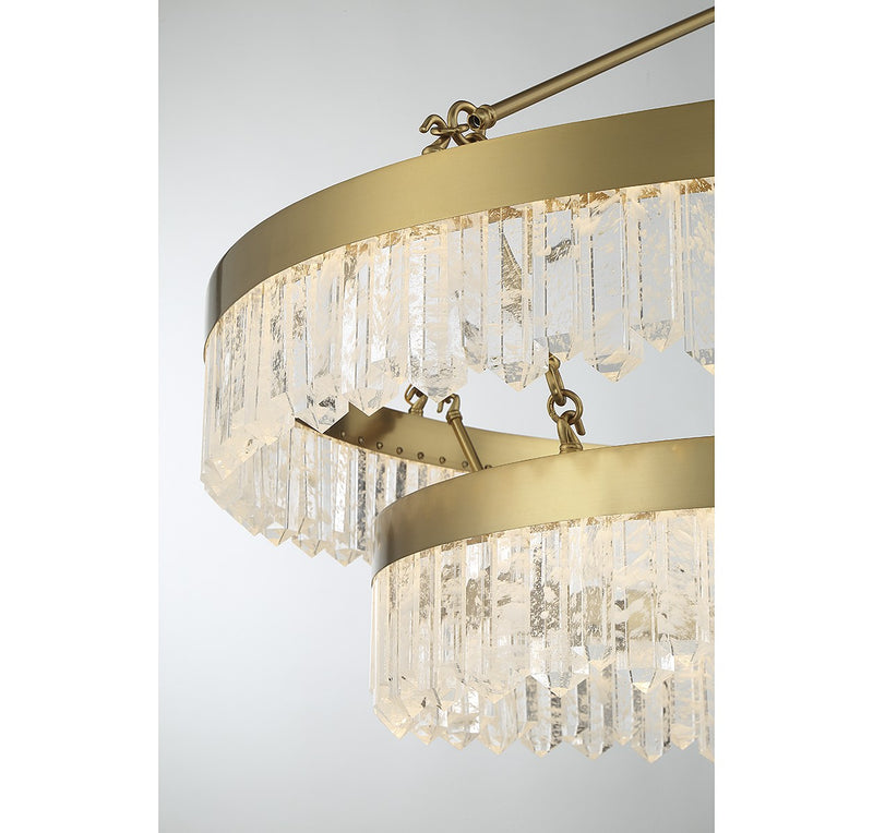 Savoy House 7-1622-117-322 LED Pendant, Warm Brass (6)