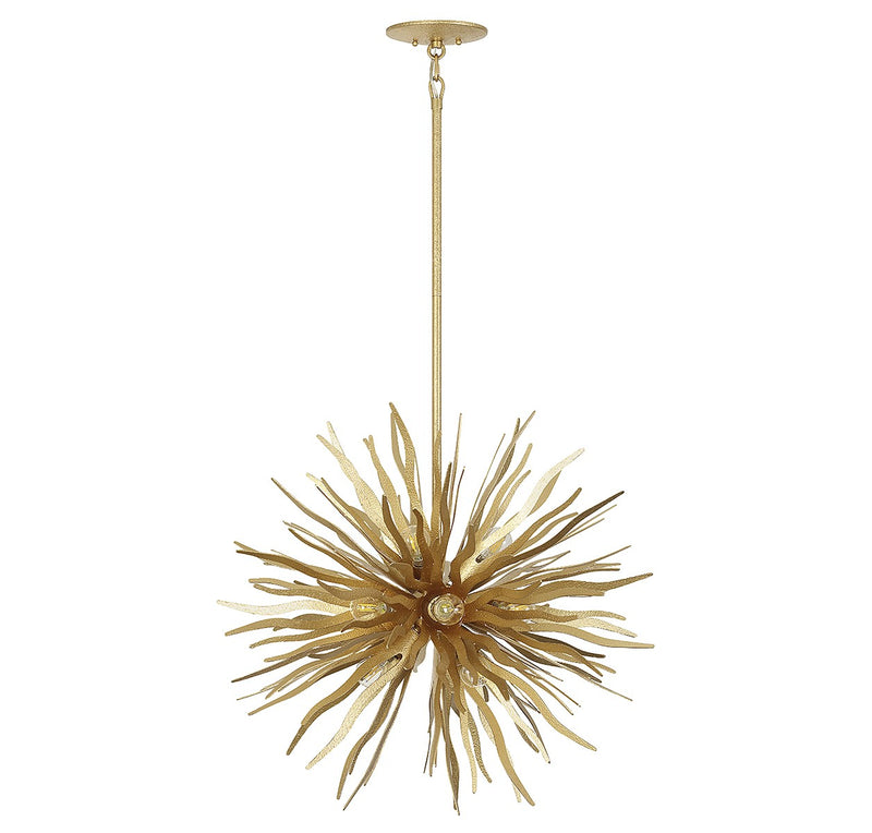 Savoy House 7-1957-12-37 12 Light Pendant, Cavalier Gold (2)
