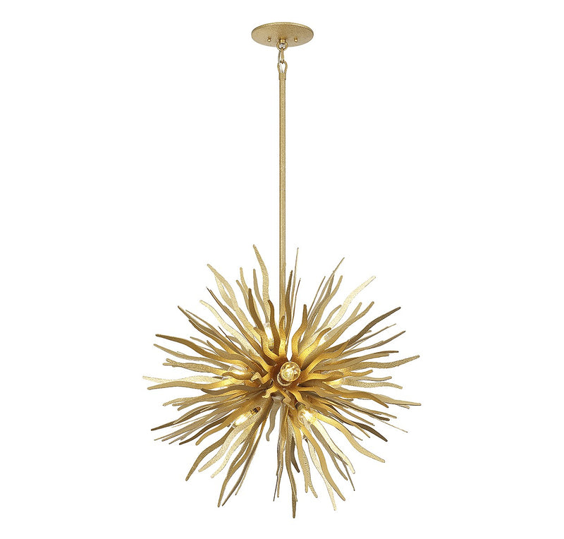 Savoy House 7-1957-12-37 12 Light Pendant, Cavalier Gold (3)