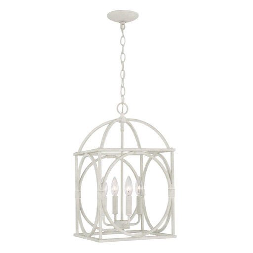Capital Lighting AA1031SR Four Light Foyer Pendant, Sand Dollar (2)