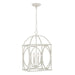 Capital Lighting AA1031SR Four Light Foyer Pendant, Sand Dollar (2)