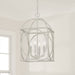 Capital Lighting AA1031SR Four Light Foyer Pendant, Sand Dollar (4)