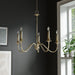 Capital Lighting AA1023MA Five Light Chandelier, Matte Brass (6)