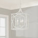 Capital Lighting AA1019XW Three Light Foyer Pendant, Textured White (4)