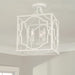 Capital Lighting AA1019XW Three Light Foyer Pendant, Textured White (5)