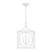 Capital Lighting AA1019XW Three Light Foyer Pendant, Textured White (6)