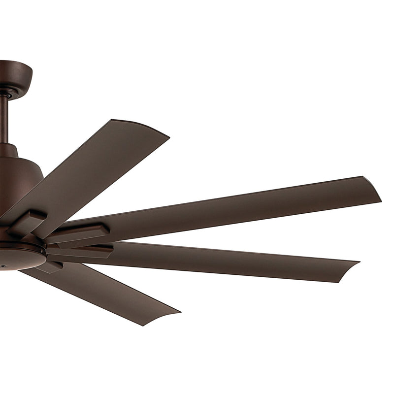 Kichler 310265SNB 65"Ceiling Fan, Satin Natural Bronze (2)