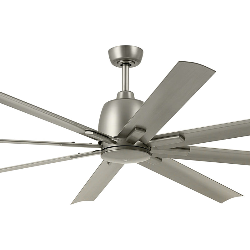 Kichler 310275NI 75"Ceiling Fan, Brushed Nickel (3)