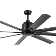 Kichler 310275SBK 75"Ceiling Fan, Satin Black (3)
