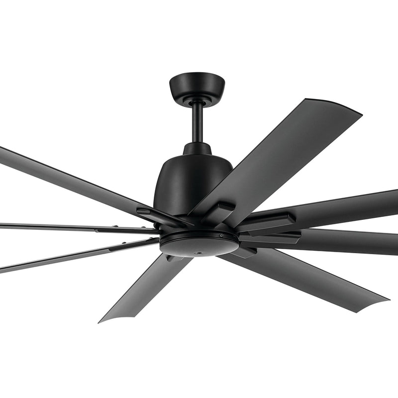 Kichler 310275SBK 75"Ceiling Fan, Satin Black (3)