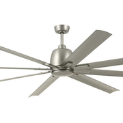 Kichler 310285NI 84"Ceiling Fan, Brushed Nickel (3)