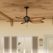 Kichler 310095SNB 56"Ceiling Fan, Satin Natural Bronze (5)