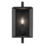 Kichler 59131BKT One Light Outdoor Wall Mount, Textured Black (2)