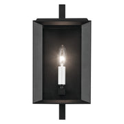 Kichler 59131BKT One Light Outdoor Wall Mount, Textured Black (3)