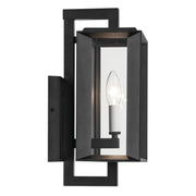 Kichler 59131BKT One Light Outdoor Wall Mount, Textured Black (5)