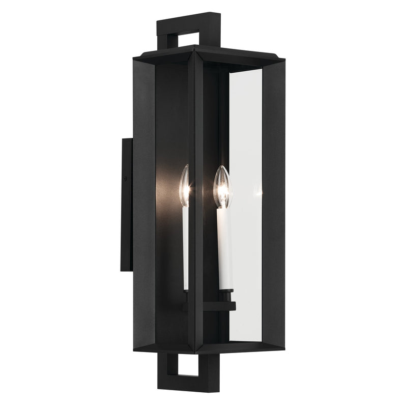 Kichler 59133BKT Two Light Outdoor Wall Mount, Textured Black (6)