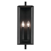 Kichler 59132BKT Two Light Outdoor Wall Mount, Textured Black (2)