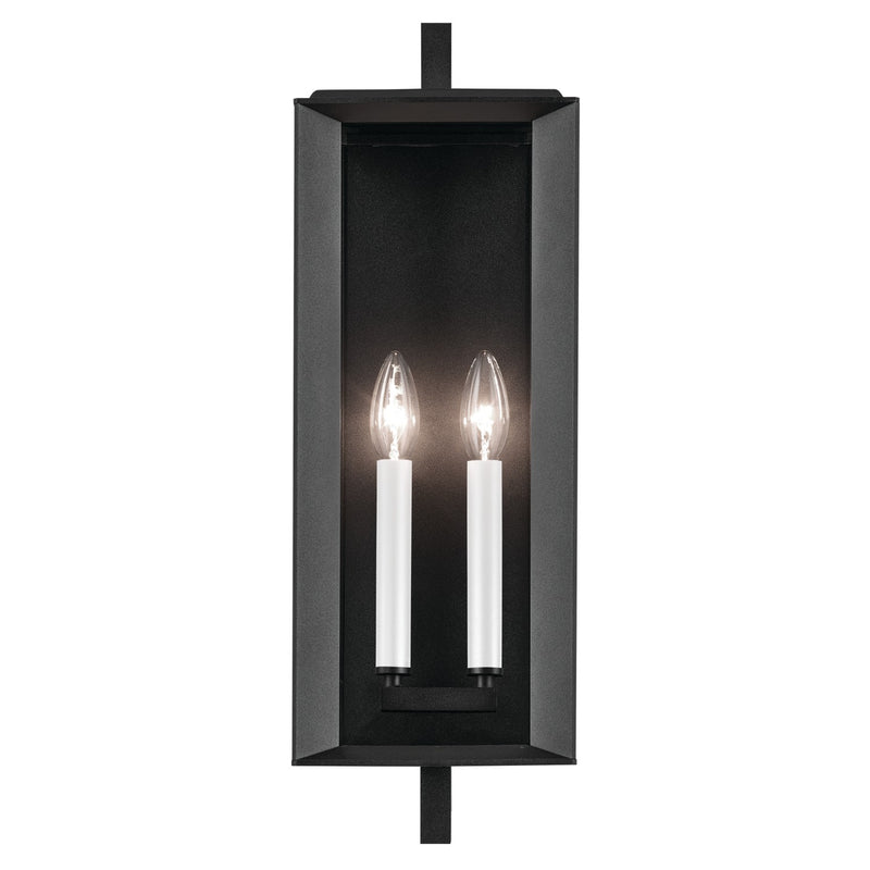 Kichler 59132BKT Two Light Outdoor Wall Mount, Textured Black (3)