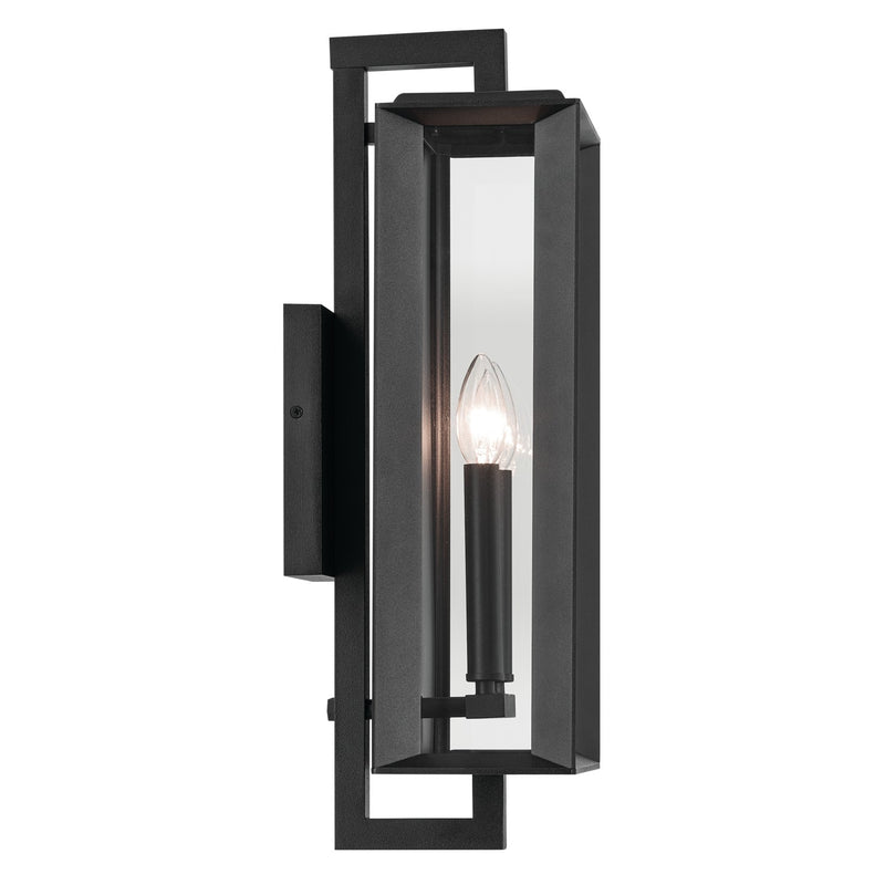Kichler 59132BKT Two Light Outdoor Wall Mount, Textured Black (4)