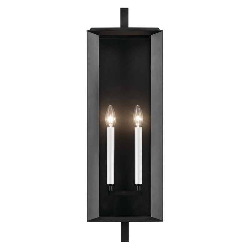 Kichler 59134BKT Two Light Outdoor Wall Mount, Textured Black (3)