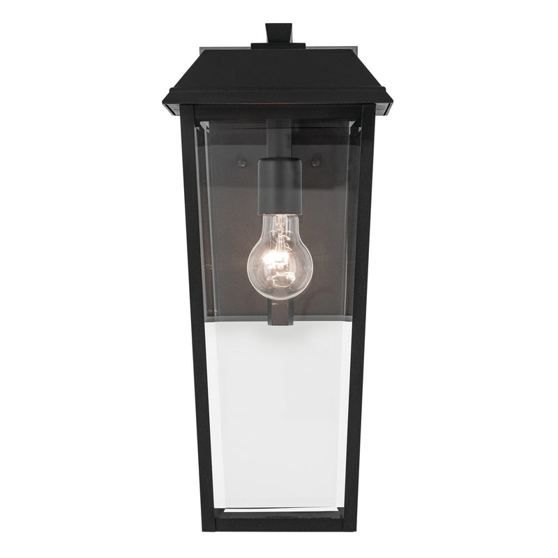 Kichler 59119BKT One Light Outdoor Wall Mount, Textured Black (2)