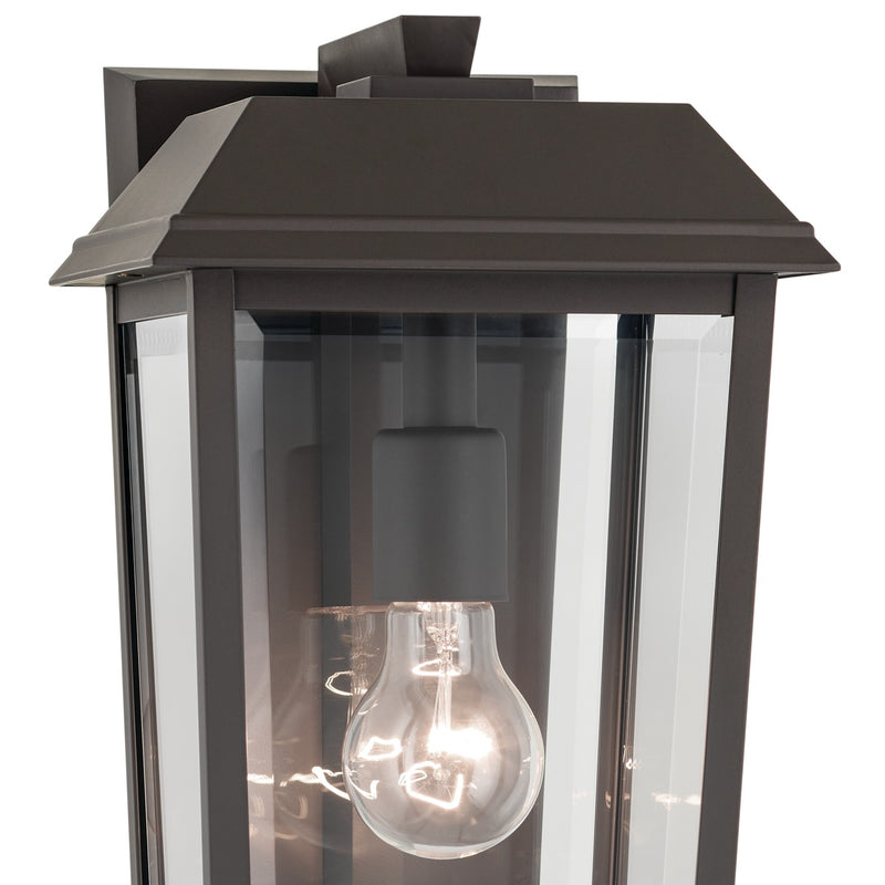Kichler 59119OZ One Light Outdoor Wall Mount, Olde Bronze (4)
