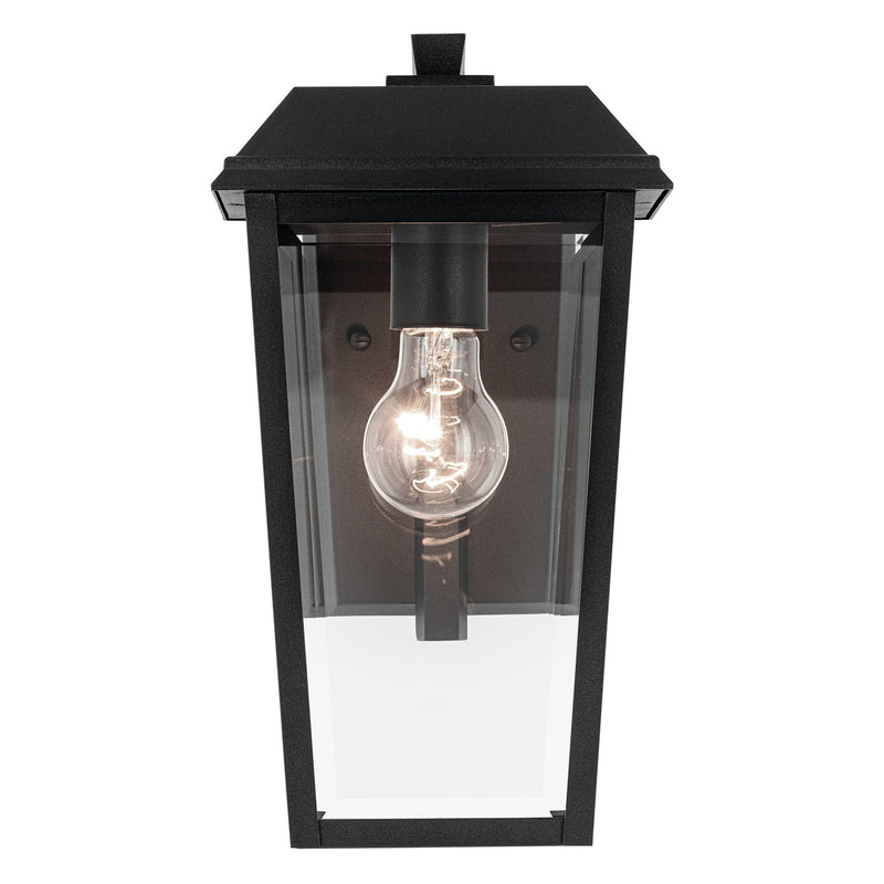 Kichler 59118BKT One Light Outdoor Wall Mount, Textured Black (2)
