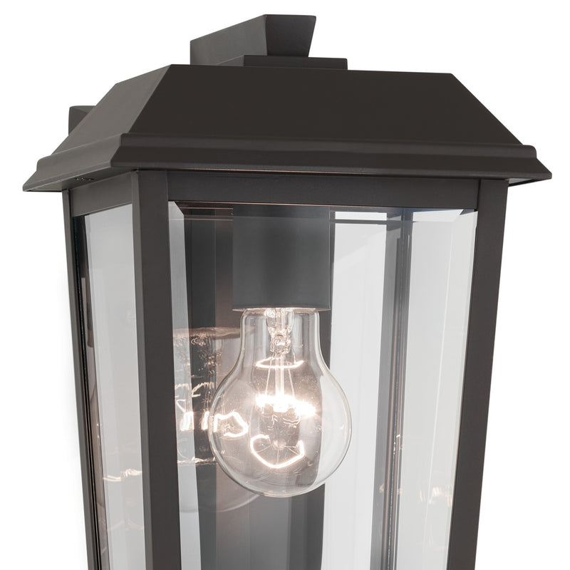 Kichler 59118OZ One Light Outdoor Wall Mount, Olde Bronze (4)