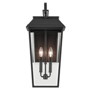 Kichler 59120BKT Two Light Outdoor Wall Mount, Textured Black (2)