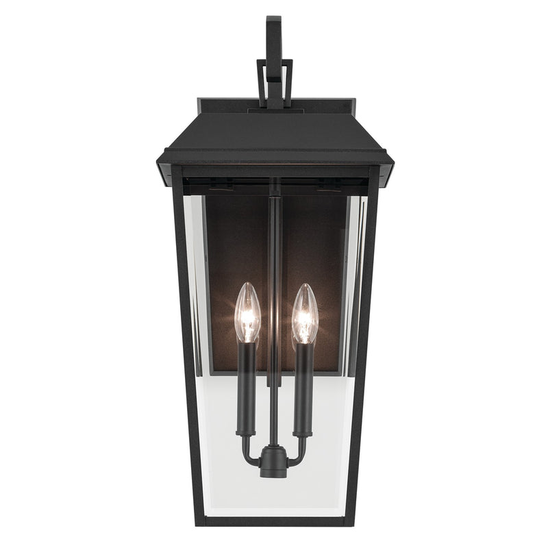 Kichler 59120BKT Two Light Outdoor Wall Mount, Textured Black (2)