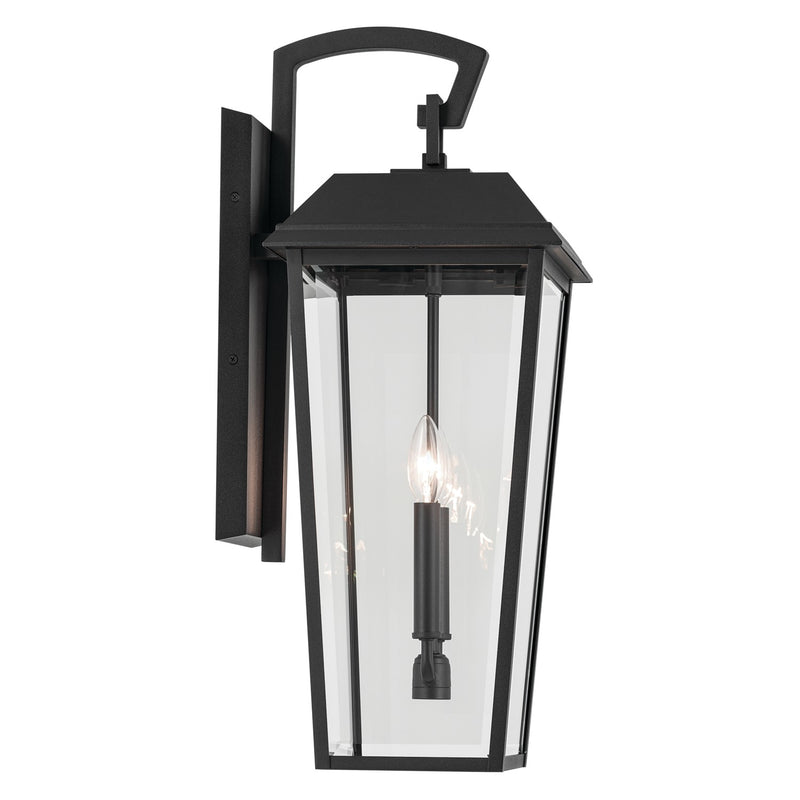 Kichler 59120BKT Two Light Outdoor Wall Mount, Textured Black (3)
