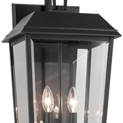 Kichler 59120BKT Two Light Outdoor Wall Mount, Textured Black (4)
