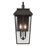 Kichler 59120OZ Two Light Outdoor Wall Mount, Olde Bronze (2)