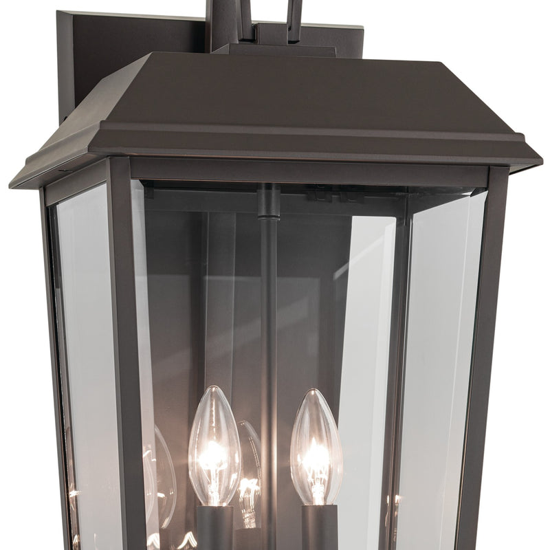 Kichler 59120OZ Two Light Outdoor Wall Mount, Olde Bronze (4)