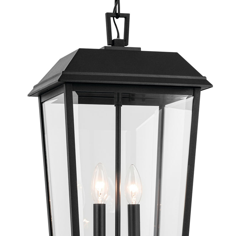 Kichler 59122BKT Two Light Outdoor Pendant, Textured Black (5)