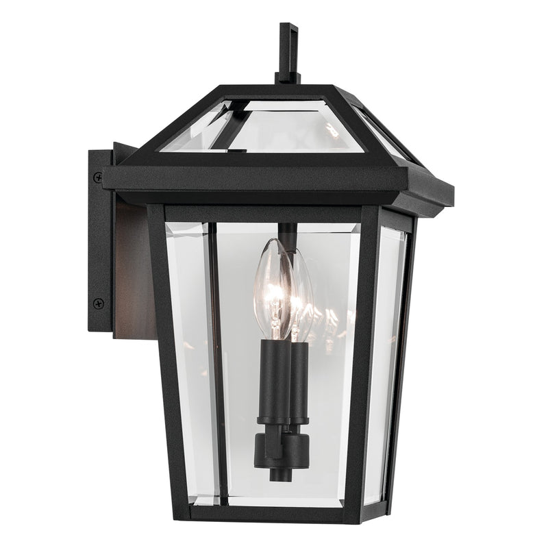Kichler 59125BKT Two Light Outdoor Wall Mount, Textured Black (3)