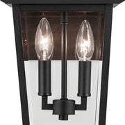Kichler 59125BKT Two Light Outdoor Wall Mount, Textured Black (4)