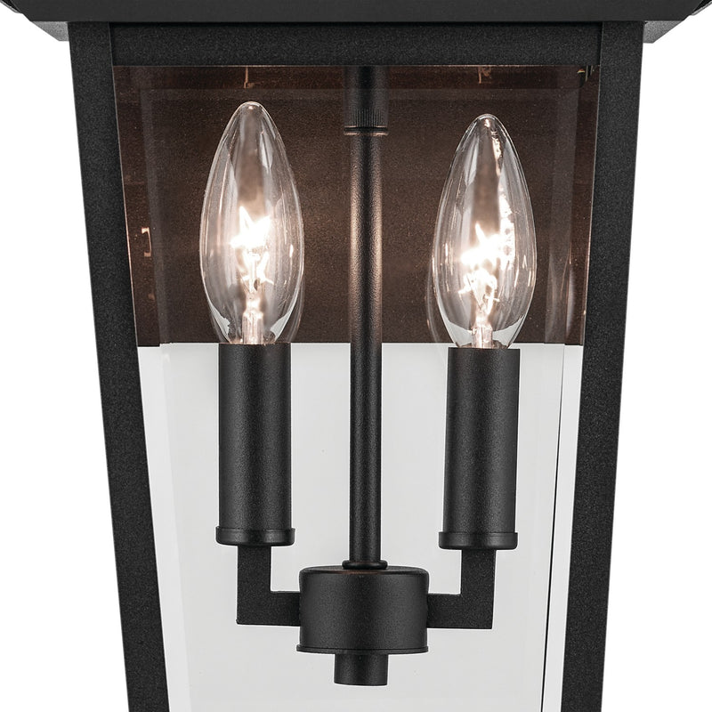Kichler 59125BKT Two Light Outdoor Wall Mount, Textured Black (4)