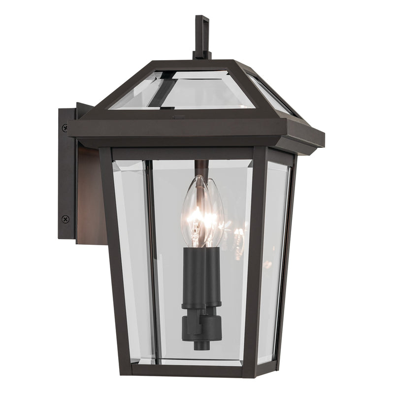 Kichler 59125OZ Two Light Outdoor Wall Mount, Olde Bronze (3)