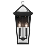 Kichler 59126BKT Two Light Outdoor Wall Mount, Textured Black (2)
