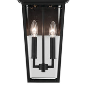 Kichler 59126BKT Two Light Outdoor Wall Mount, Textured Black (4)