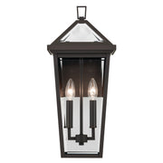 Kichler 59126OZ Two Light Outdoor Wall Mount, Olde Bronze (2)