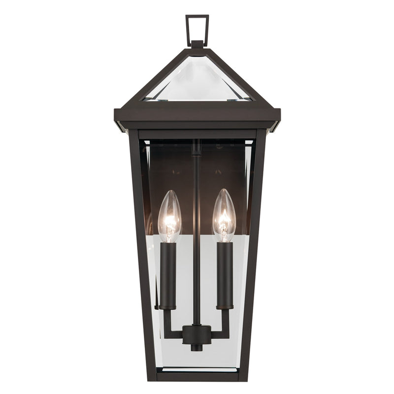 Kichler 59126OZ Two Light Outdoor Wall Mount, Olde Bronze (2)