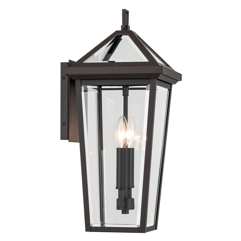 Kichler 59126OZ Two Light Outdoor Wall Mount, Olde Bronze (3)