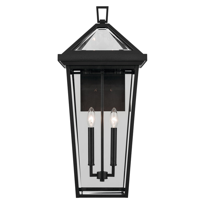 Kichler 59127BKT Two Light Outdoor Wall Mount, Textured Black (2)