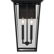 Kichler 59127BKT Two Light Outdoor Wall Mount, Textured Black (4)