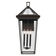 Kichler 59128OZ Four Light Outdoor Wall Mount, Olde Bronze (4)