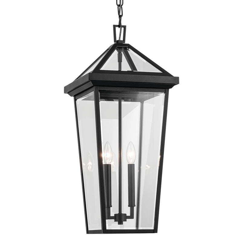 Kichler 59130BKT Two Light Outdoor Pendant, Textured Black (3)