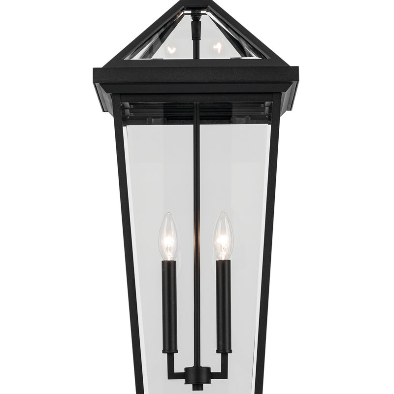 Kichler 59130BKT Two Light Outdoor Pendant, Textured Black (4)
